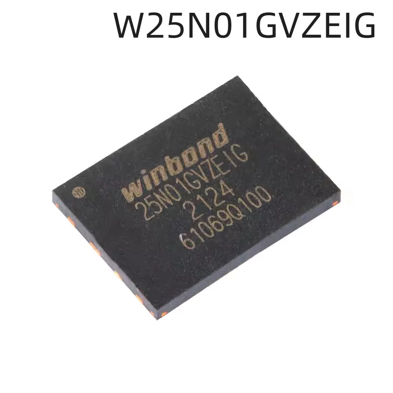 

10PCS new patch W25N01GVZEIG WSON-8 3V 1Gb serial NAND flash memory chip