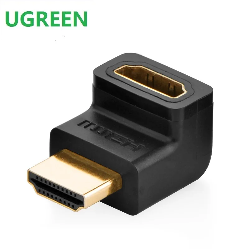 UGreenHD Adapter Right Angle 90 1.4 HDMI-Compatible Interface Turning Head