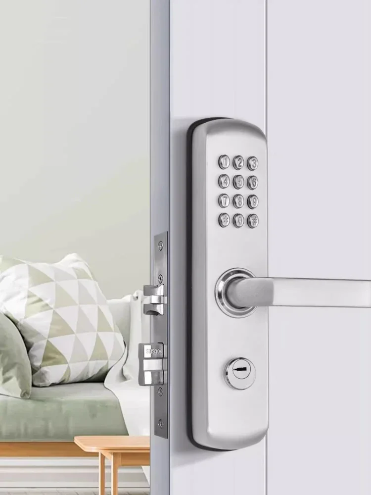 

Stainless steel mechanical combination lock outdoor waterproof indoor fire door wooden door office door lock