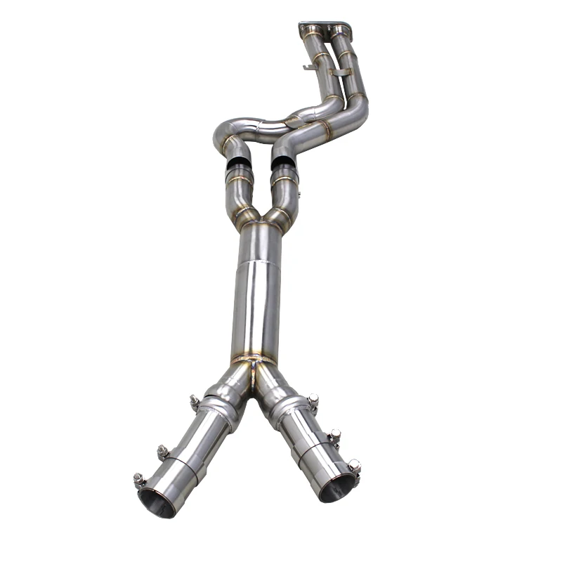 

Performance New Midpipe For BMW X3M/X4M F97/F98 3.0T 2019-2023 SUS304 Performance Dual Mid Pipe Combined Into X Pipe Exhaust