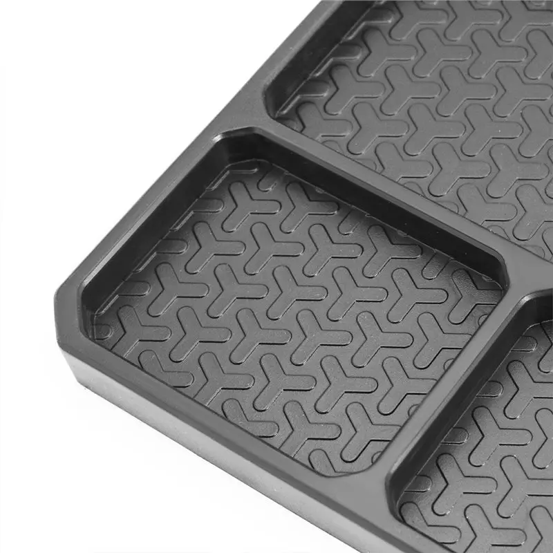 AS96-For 1/18 1/24 1/10 RC Car Boat Airplane Model Silicone Parts Tray With Tool Stand Including 3Pcs Magnetic Sheets
