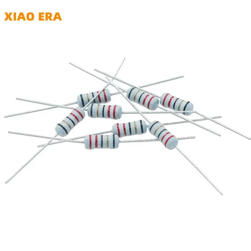 500Pcs 1W Winding Fuse Resistance Accuracy 5% 5.1R/6.8/10R/22/39R/68/100R/200 Ohm  The whole package