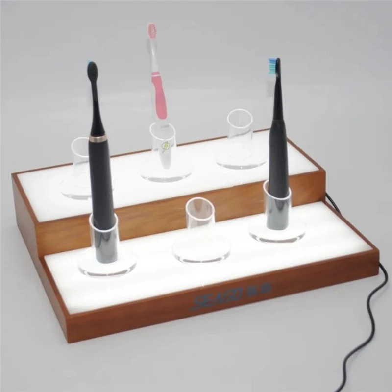 

Acrylic transparent, multi-layer display rack, disposable children's electric desktop wall-mounted