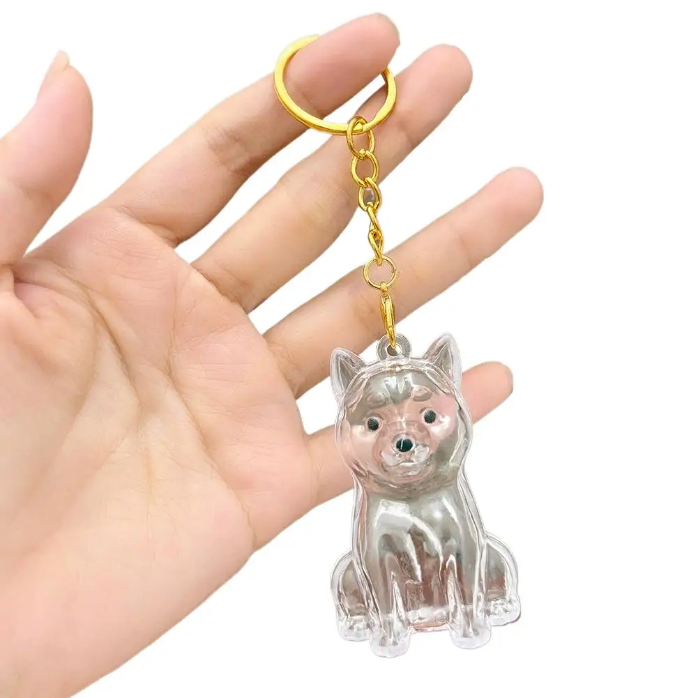 Aufbewahrungsbox für Hundehaare, Tierfellbehälter, Schlüsselanhänger, transparente Kapsel, Andenken, Gedenkgeschenk für Hunde, Trauermittelanhänger für den Verlust eines Haustiers – Detail 11