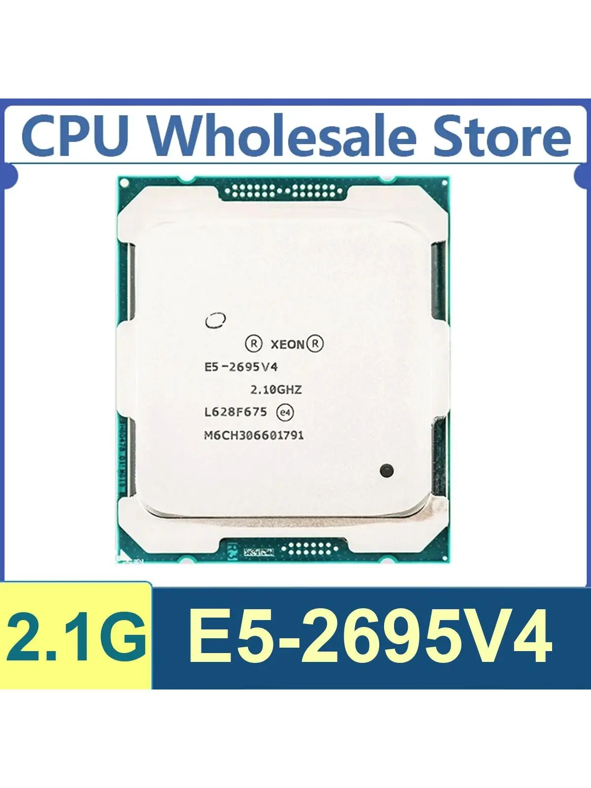 Intel Xeon E5-2695V4 18 Kerne 36 Threads 2,1GHz 120W 45MB Cache 14nm LGA 2011-v3 SR2J1 DDR4-2400 MHz Broadwell-EP