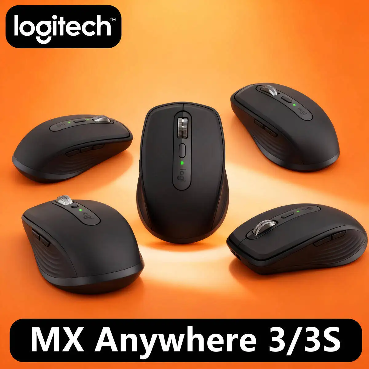 

Беспроводная мышь Logitech MX Anywhere 3S, версия Mac, Bluetooth, бесшумная, портативная, офисная, Apple Pink Girl