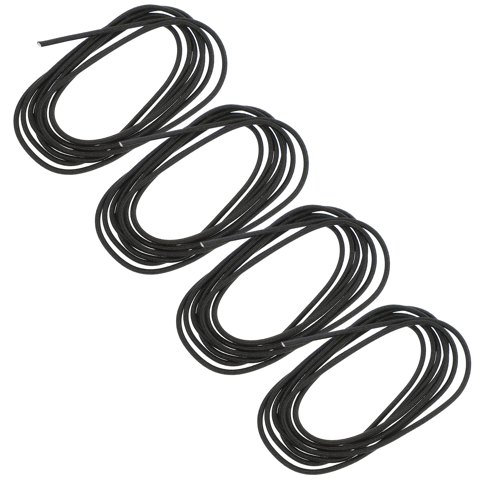 4 قطعة أربطة مرنة لأجهزة الكمبيوتر المحمولة المسافر A5 أسود سميك بديل بإبزيم معدني يمكنك صنعه بنفسك ملحقات حساب اليد دفتر الملاحظات #2