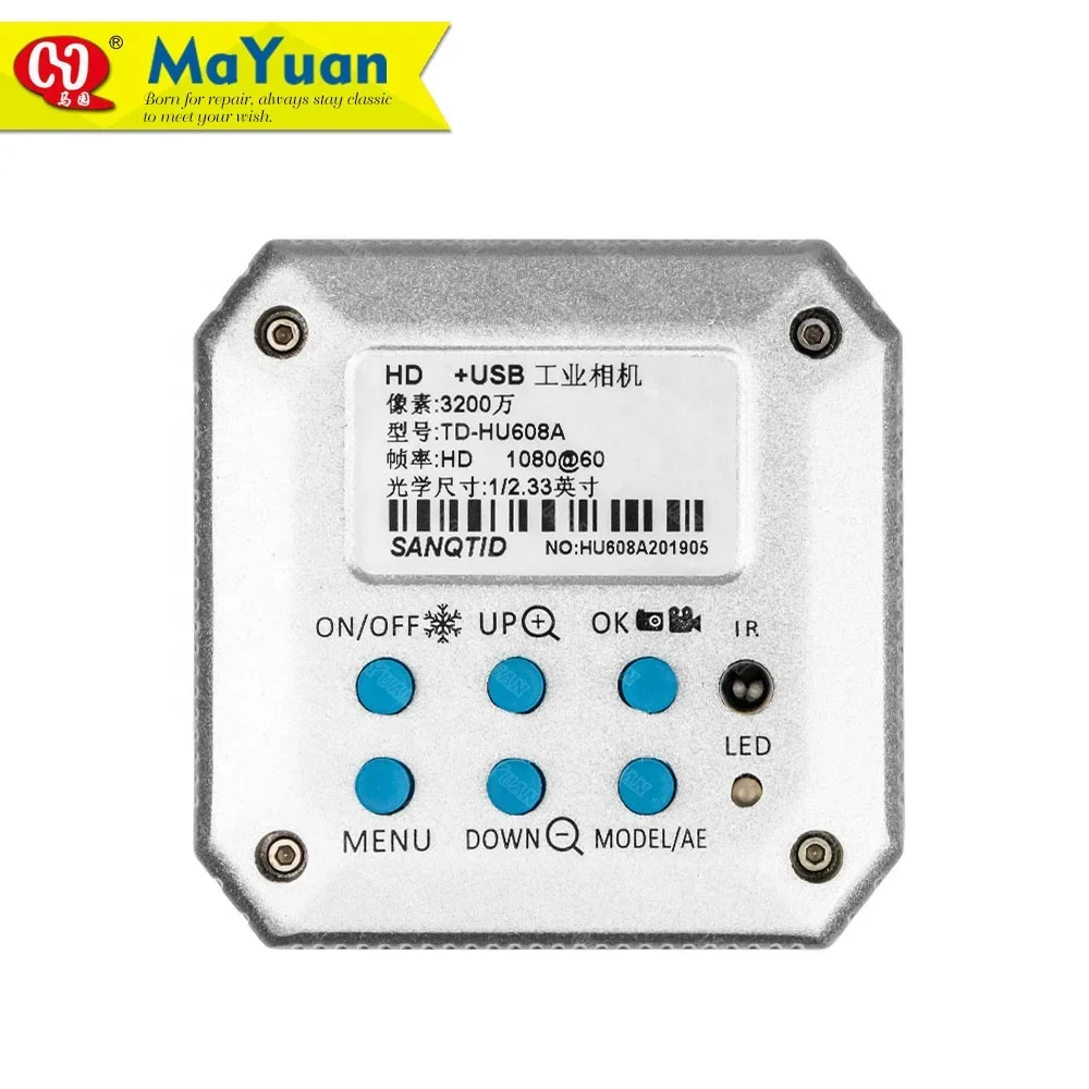 Caméra vidéo numérique HD CCD haute définition 2025 3K pour microscope stéréo