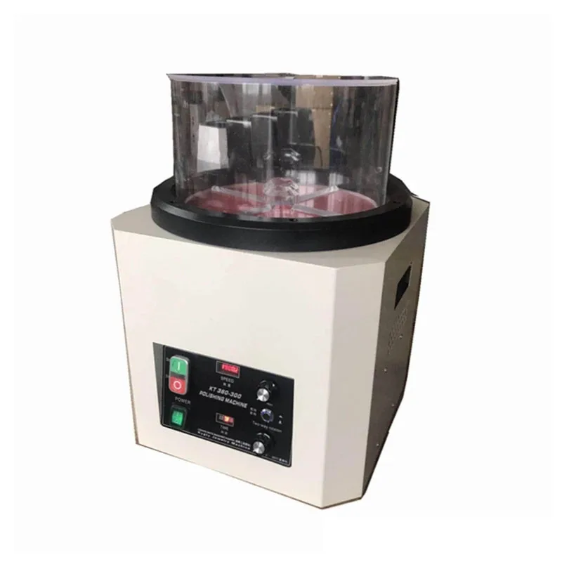 Variable Frequency Speed Regulation Mass Polish Machine Magnetic Tumbler Jewelry Polishing