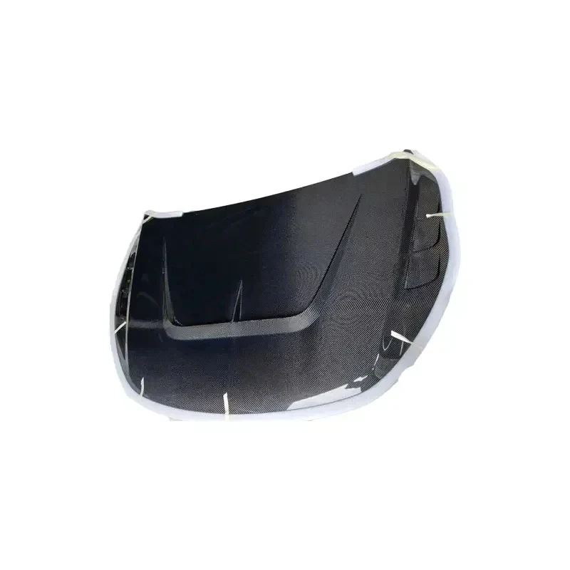High Quality Gloss Carbon Fiber Hood GL Style By KQX For 2009 Sports Car Easy Install Auto Exterior Accessories