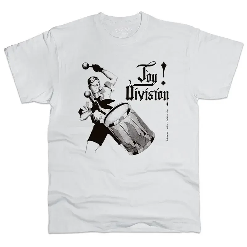 VTG An Ideal for Living Joy Division Band T Shirt White S 5XL NE2625