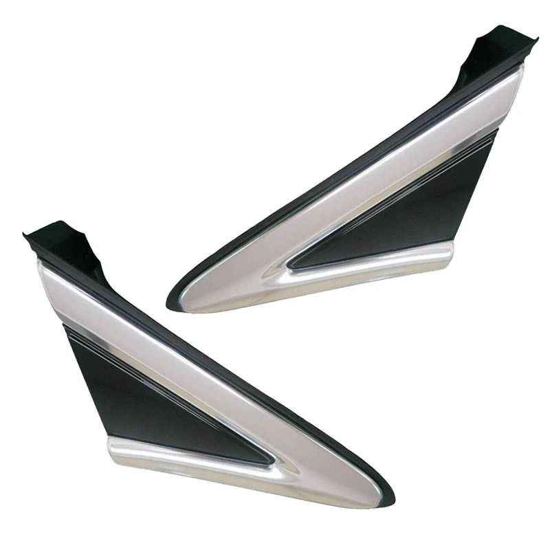 

2 шт. угловая треугольная накладка на крыло переднего зеркала 22955947 22955948 Подходит для Cadillac XTS 2019 2018 2017 2016 2015 2014 2013