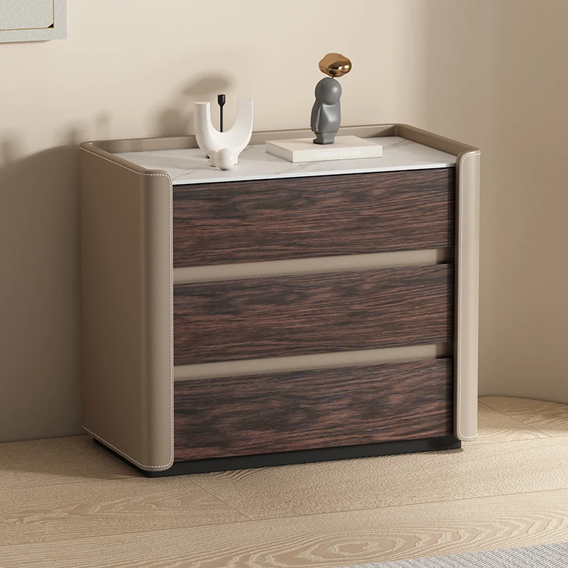 

Modern Luxury Night Table Drawers Minimalist Bedside Table Drawers Mesitas De Noche Para El Dormitorio Bedrooms Furniture