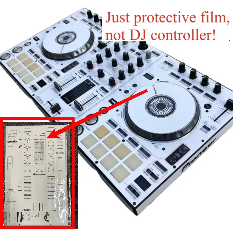 

Не контроллер для диджеев! Наклейки-скины для Pioneer DDJ-SR: Полностью защитная пленка-наклейка для контроллера DDJSR.