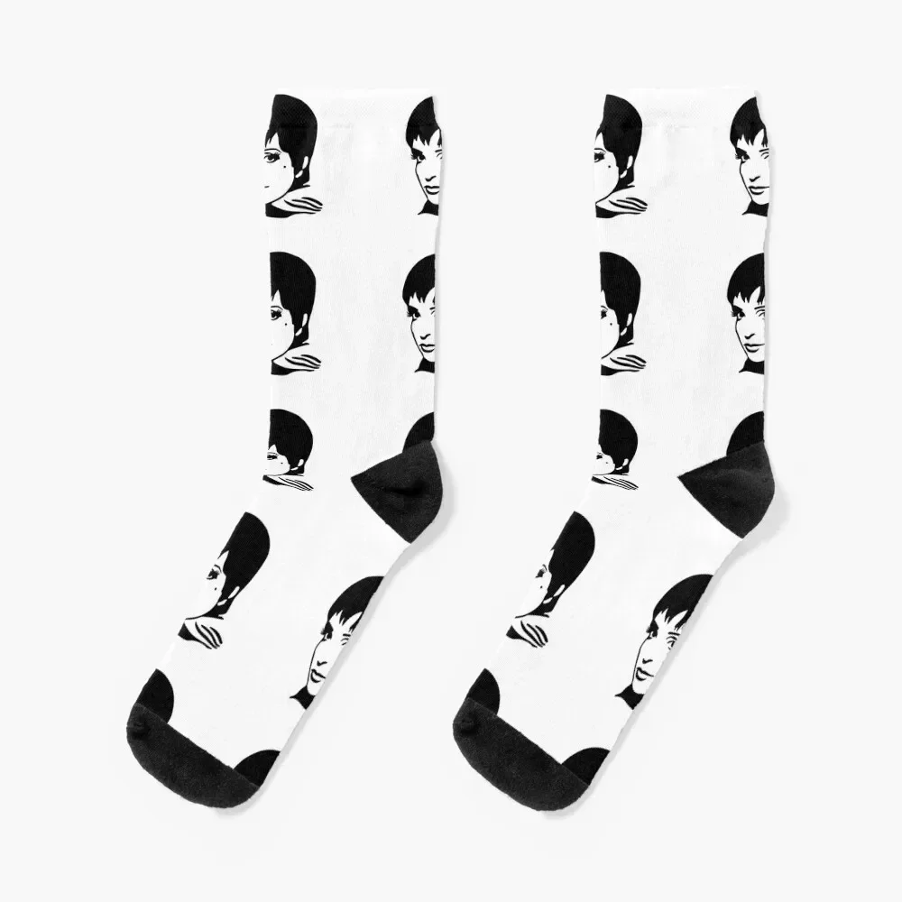 

Liza Minnelli Socks cycling anime sheer Men's Socks Women's