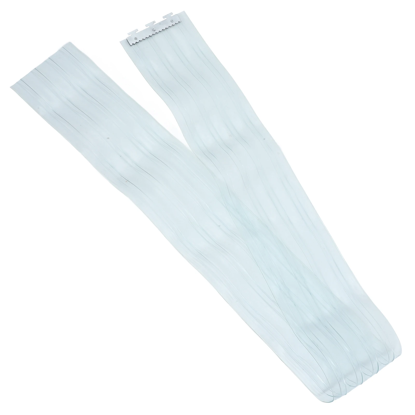 

1Set PVC Door Curtain Transparent Plastic Strip Partition Windproof Room Divider Dog House Curtain Replacement Flap
