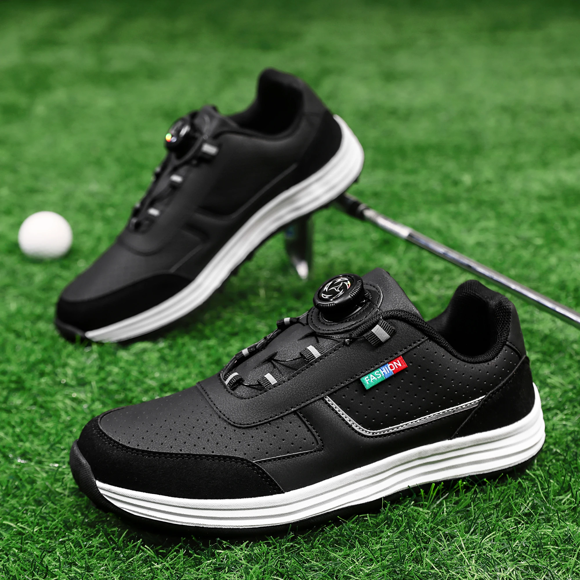 Golf Shoes for Fashionable Outdoor Use for Both Men and Women, With Anti-Slip Design, Suitable for Mountain Climbing and Hiking image 6