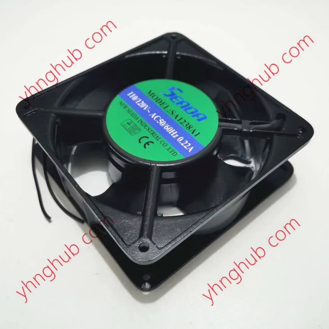 

SEADA SA1238A1 AC120V 0.22A 120x120x38mm 2-проводной охлаждающий вентилятор для сервера