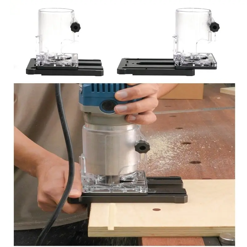 DT19-Multifunctional Router Base Jig,5-In-1 Auxiliary Tool