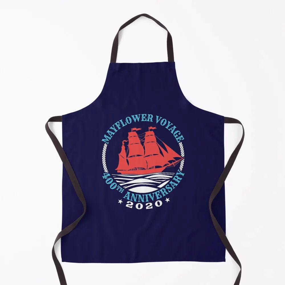 

Mayflower Voyage 400th Anniversary 2020 Apron Christmas gift Kitchen Items For Home christmas 2024 Apron