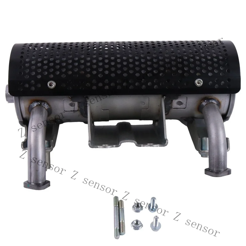 Z+ Left Muffler for Honda GX630 GX660 GX690 Generator Engines w/Bracket