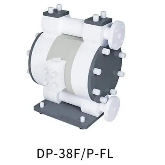 Diaphragm pump DP-FE/D series (chemical pump series) corrosion-resistant non-metallic gauge