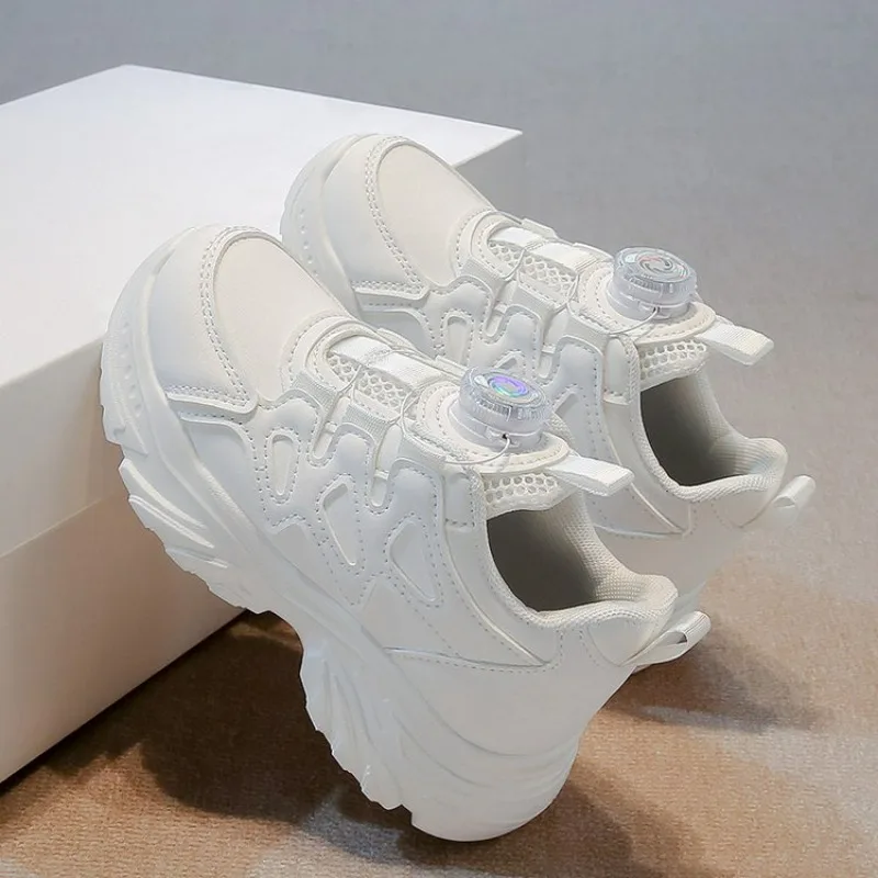 幼児用の通気性のあるメッシュスニーカー,柔らかく滑りにくいスニーカー,男の子と女の子,ランニング,学校,カジュアル,幼稚園