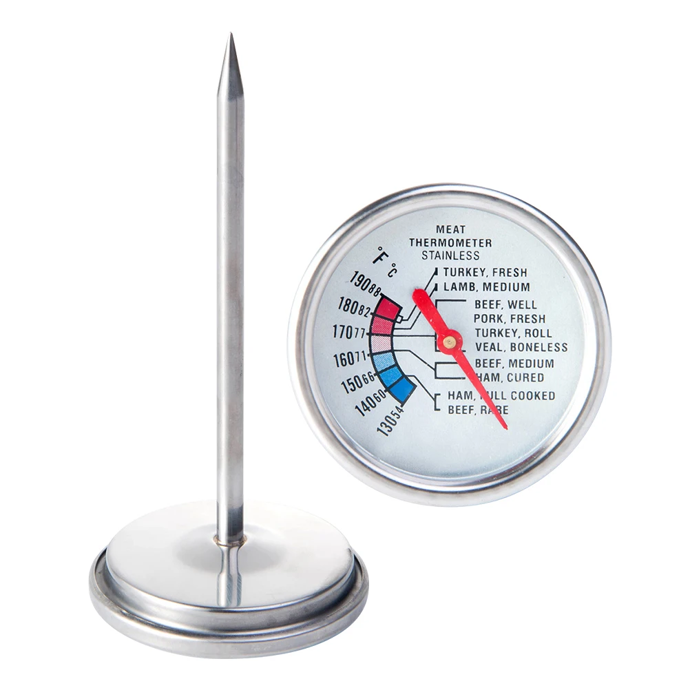 

Stainless Steel Steak Thermometer Thermometer Probe for Cooking BBQ Steak Temperature Gauge Kitchen Tool Food Grade Safe