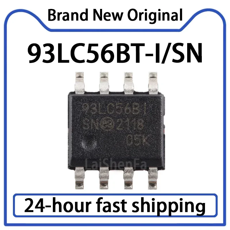 5PCS 93LC56BT-I/SN …