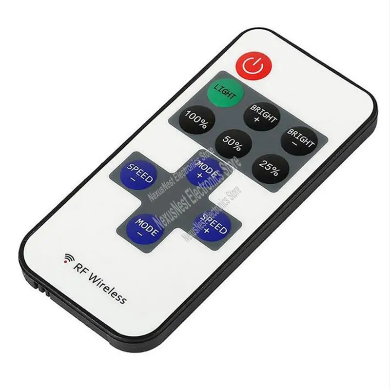 11 Keys LED Strip Controller Mini Dimmer RF Remote 5V USB Interface Controller For 5050/2835 Single Color LED Strip-A22R