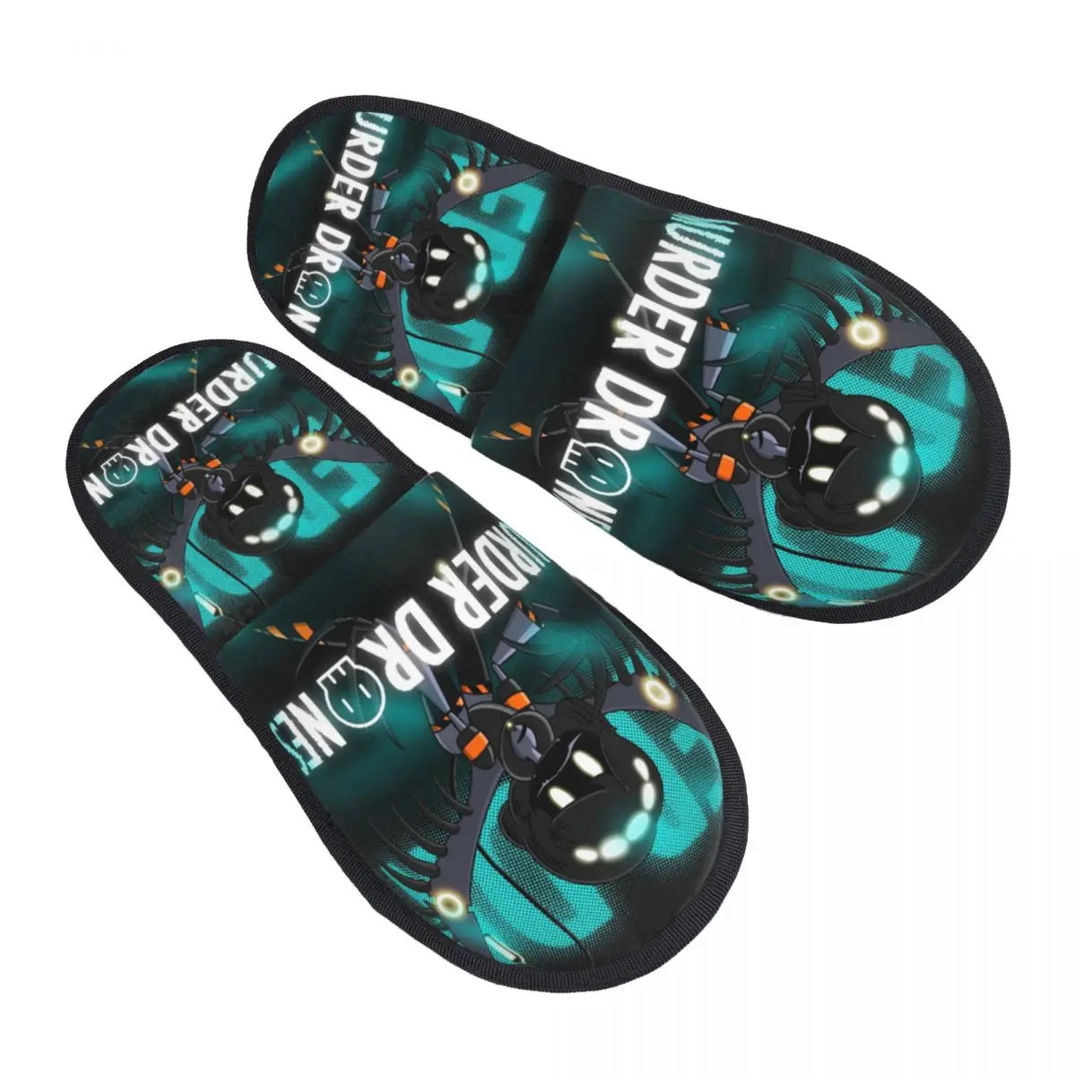 Custom Anime Movies Murder Drones Games Cozy Scuff Memory Foam Slippers Women Spa House Shoes