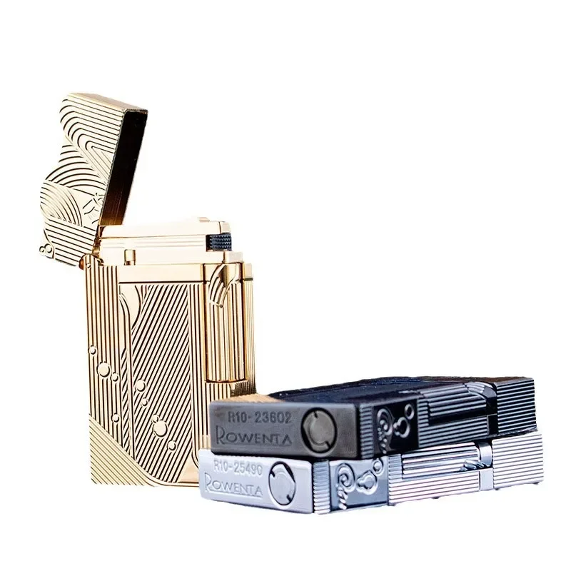 ROWENTA loud kerosIene lighter side pulley ignition exquisite fashion series gift lighter