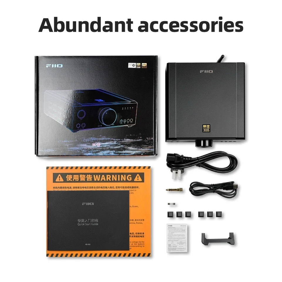 FiiO K9 AKM デスクトップ DAC およびヘッドフォンアンプ PC/電話用