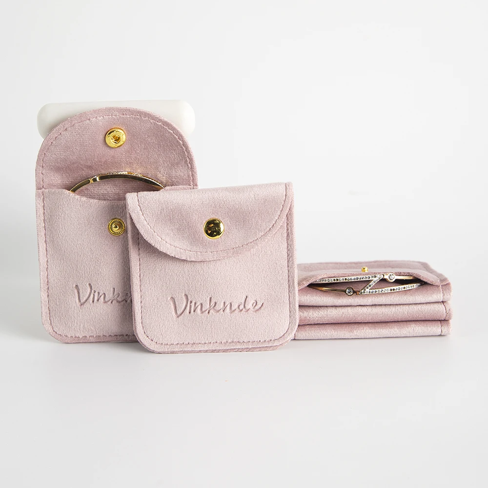 

Custom High Quality Luxury Double Sides Velvet Jewellery Packaging Envelopes Pouch Bag for Custom Jewelry Pouch ‌