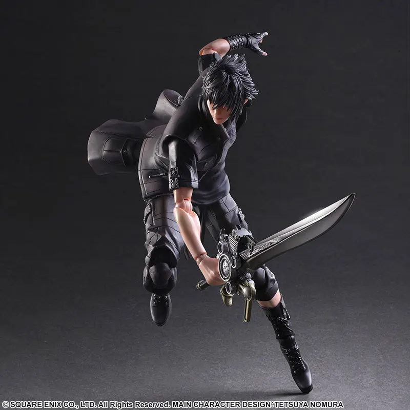 

Новая фигурка Final Fantasy Noctis, 28 см, из ПВХ, коллекционная модель в стиле аниме, подвижная, в коробке, для фанатов и детей