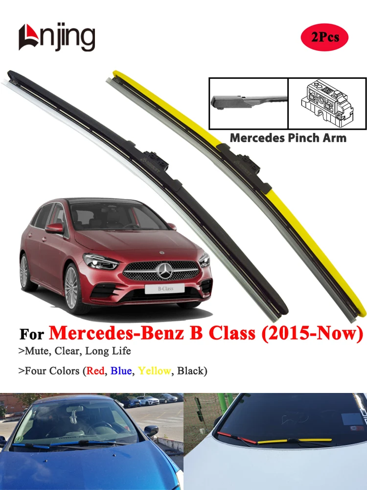 LNJING Auto-Scheibenwischer für Mercedes-Benz B-Klasse Sports Tourer W246 W247 2015-Now
