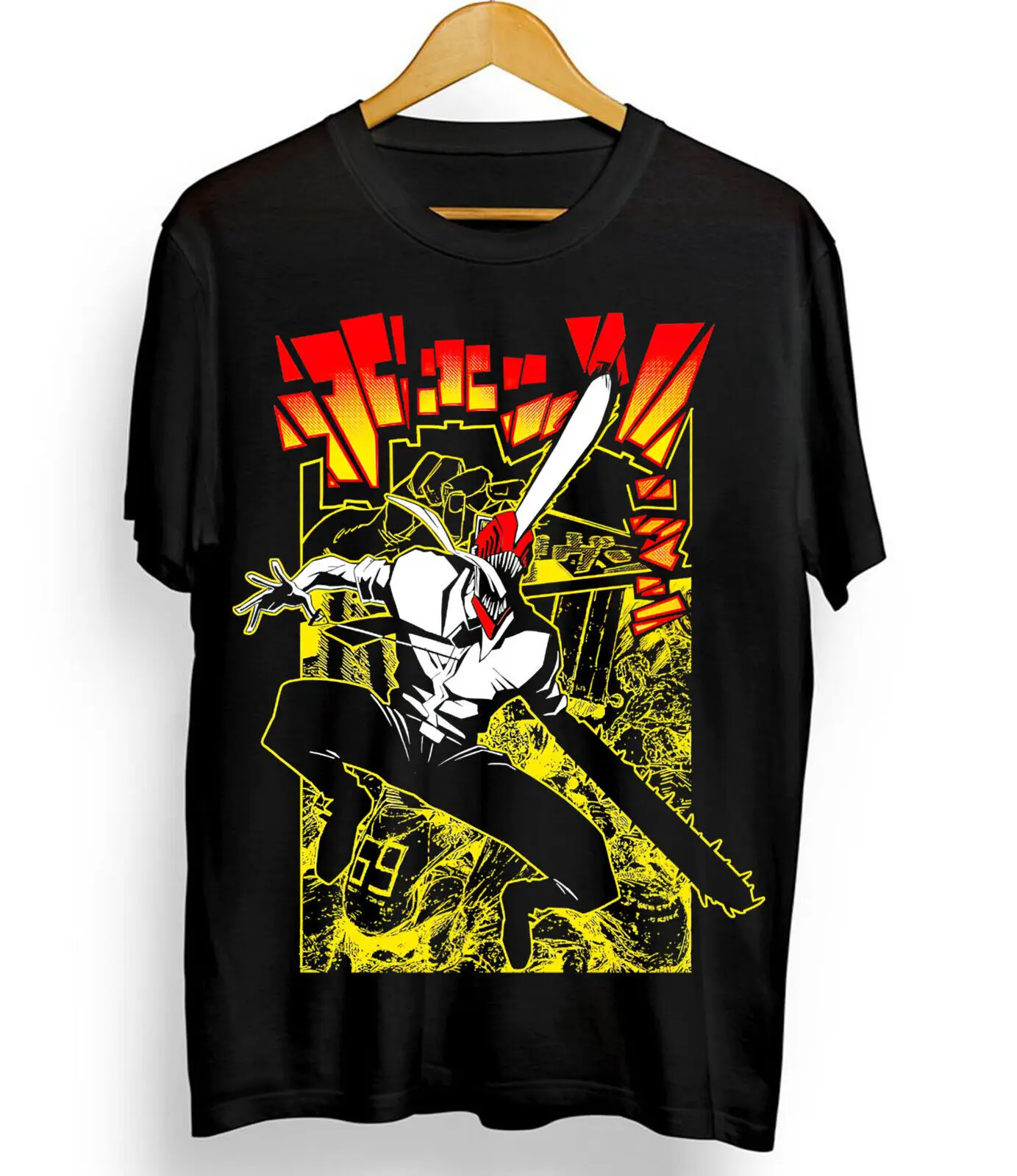 

Chainsaw Devil New T-Shirt Men & Women Manga Man Denji, Makima,Pochita,All size