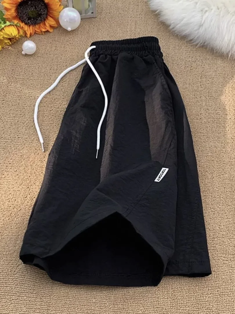 

New 2025 Men's Qui Dry Me Sports orts Five Inch Workwear Pants Breathable Outerwear Summer Casual Straight Leg Pants