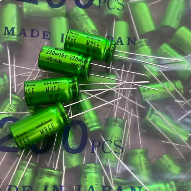 

10pcs/lot Original Japan nichicon MUSE BP/ES series non-polar audio fever aluminum electrolytic capacitor free shipping