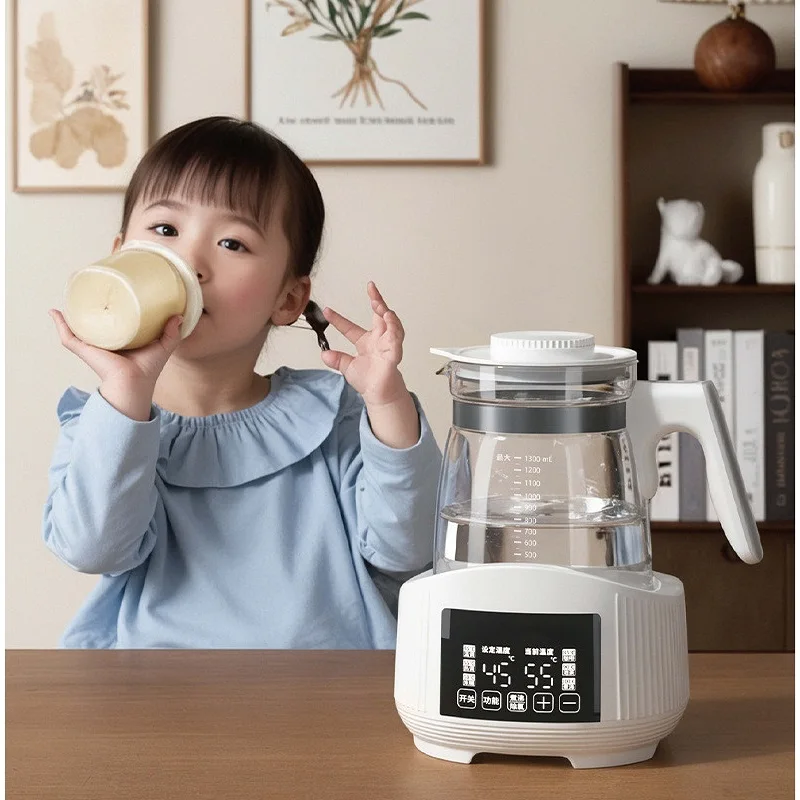 1.3L Baby Constant Temperature Milk Kettle 72h Hot Water Intelligent Electric kettle Multi-function Warm Milk Kettle 220V