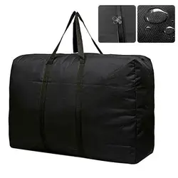 Bolsas de almacenamiento de gran capacidad, bolso de equipaje impermeable con cremallera, organizador para dormitorio, mantas de ropa para el hogar, paquete de armario