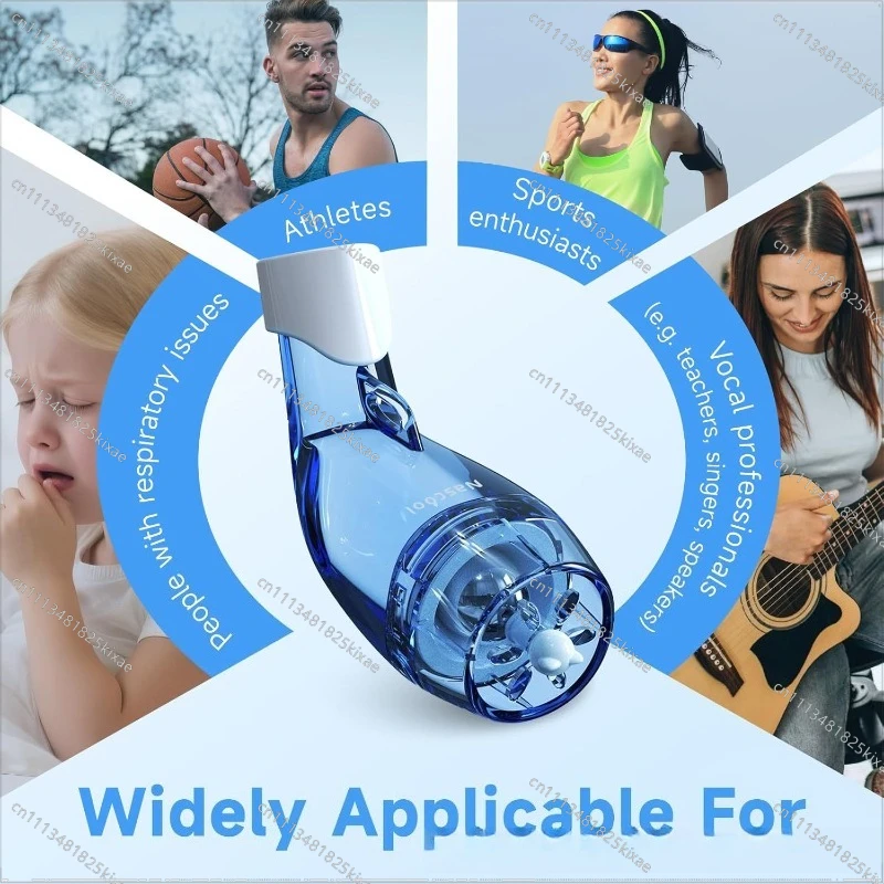 For Vital Capacity Lung Function Exercise Breathing Trainer Vibration Expectorator