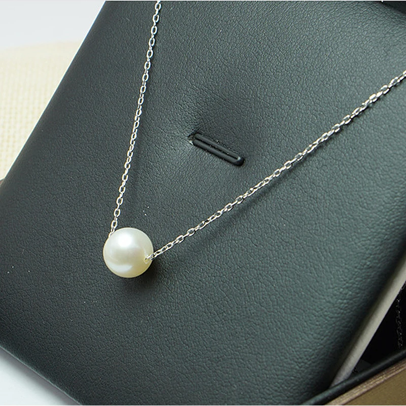 2 rupee item White Elegant temperament single Pearl Pendant short choker Necklaces Jewelry white pearl chokers necklace