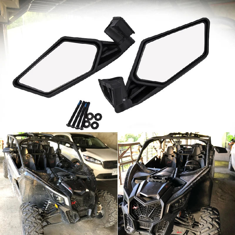 

Left and right UTV rear-view mirrors, suitable for Can-Am Maverick X3 2017-2021 models