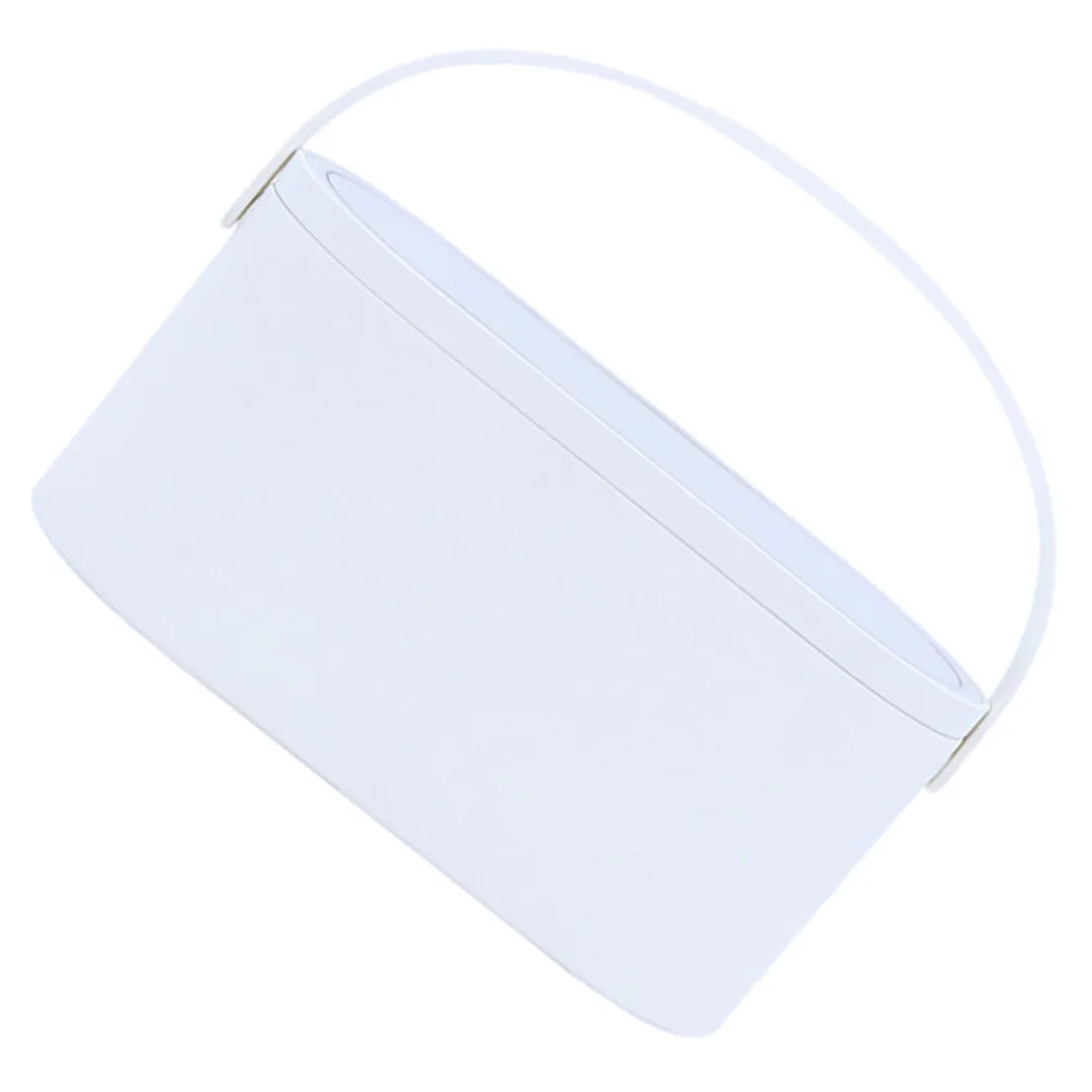 

1Pcs LED Lighted Makeup Case with Mirror Plastic and Glass Travel Organizer Portable for Daily Use Business Trip Gym