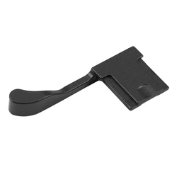 Poignée de pouce de couverture de chaussure chaude en métal pour Fujifilm Fuji X100F X100T X70 X-E3 X-A1 X-A2 X-A3 X-A5 X-M1 XA3 XE3 noir