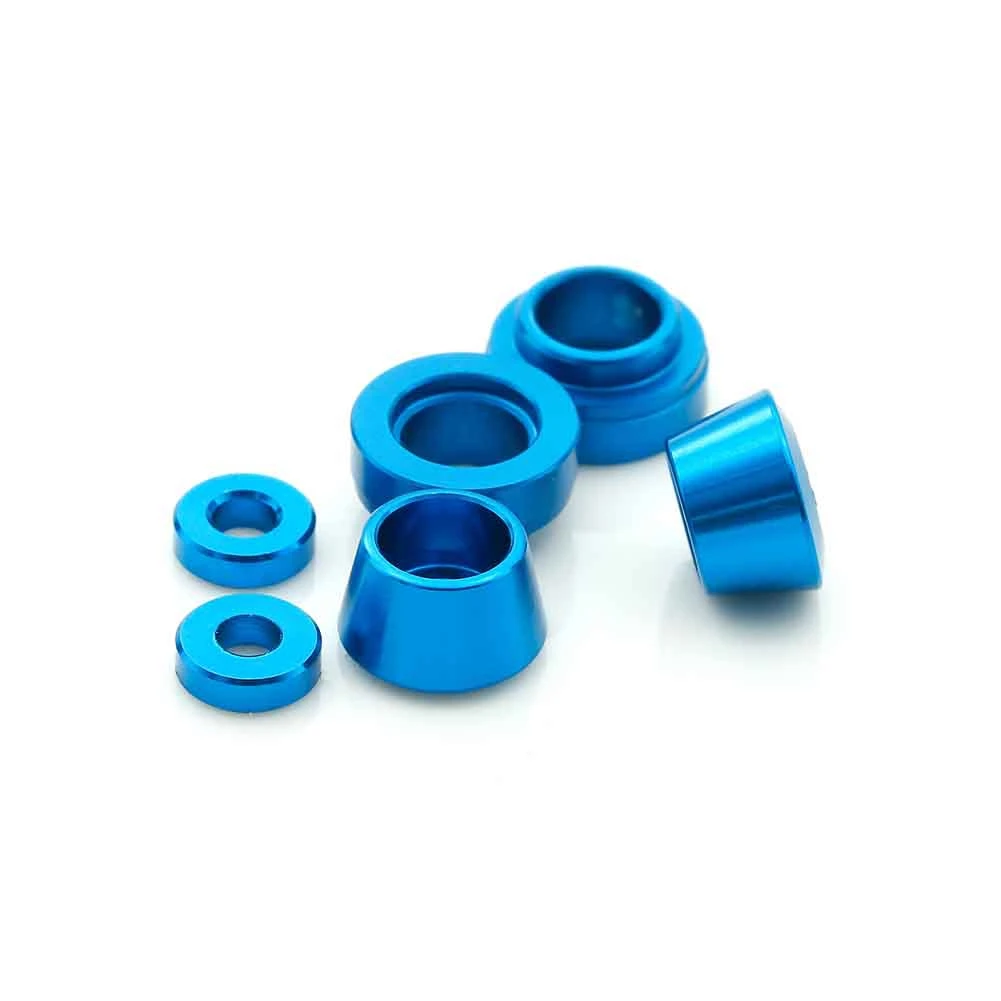 RC Car Upgrade Front Steering Cups Gasket Axle Cups Kit for 1/10 Tamiya TT02 RC Car Upgrade Parts