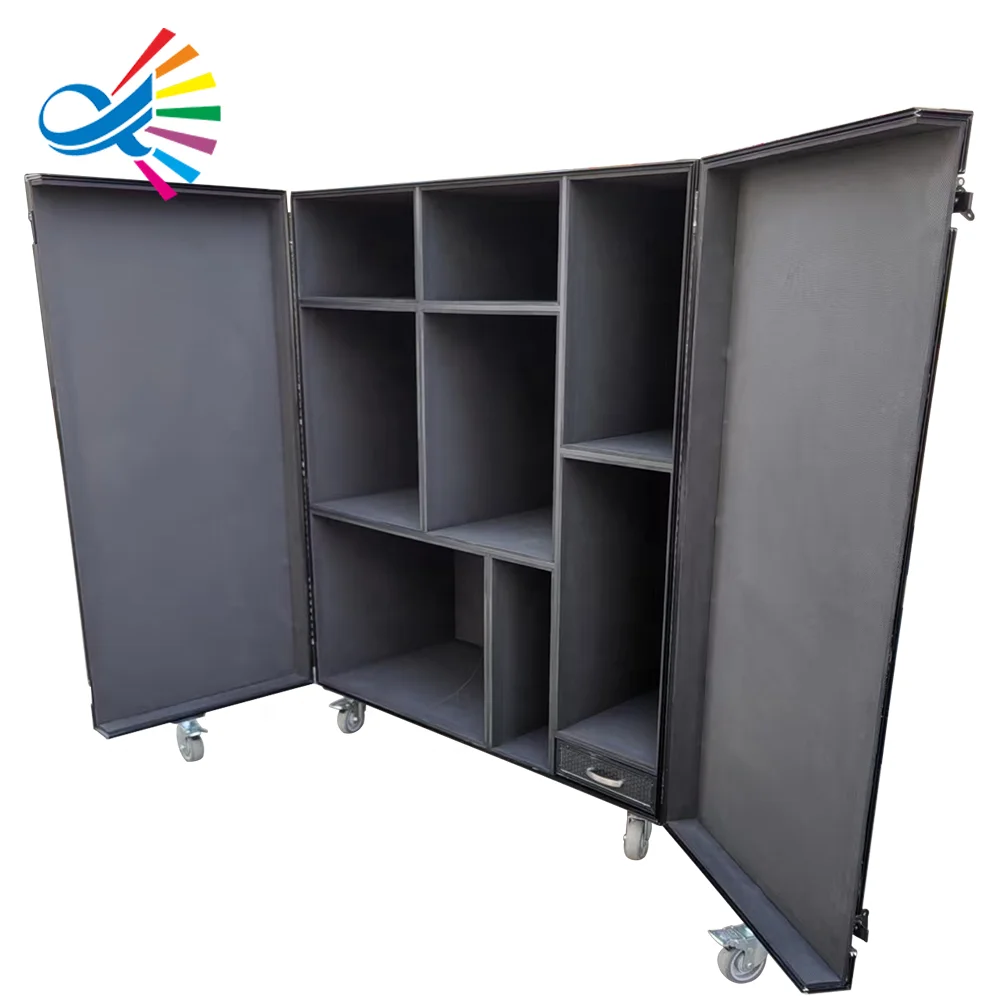 Customized Aluminum Drum Set Flight Case For  Durable Outdoor Percussion Instruments Road Case With OEM Support
