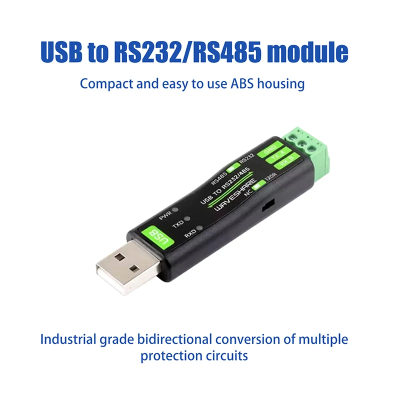 USB To RS232/485 Universal Serial Communication Converter FT232RNL Chip Solution