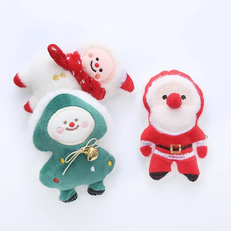 Cat Tos Christmas Snowman Christmas Tree Doll Catnip Pillow With Fun Pet Supplies Cat interactive toys